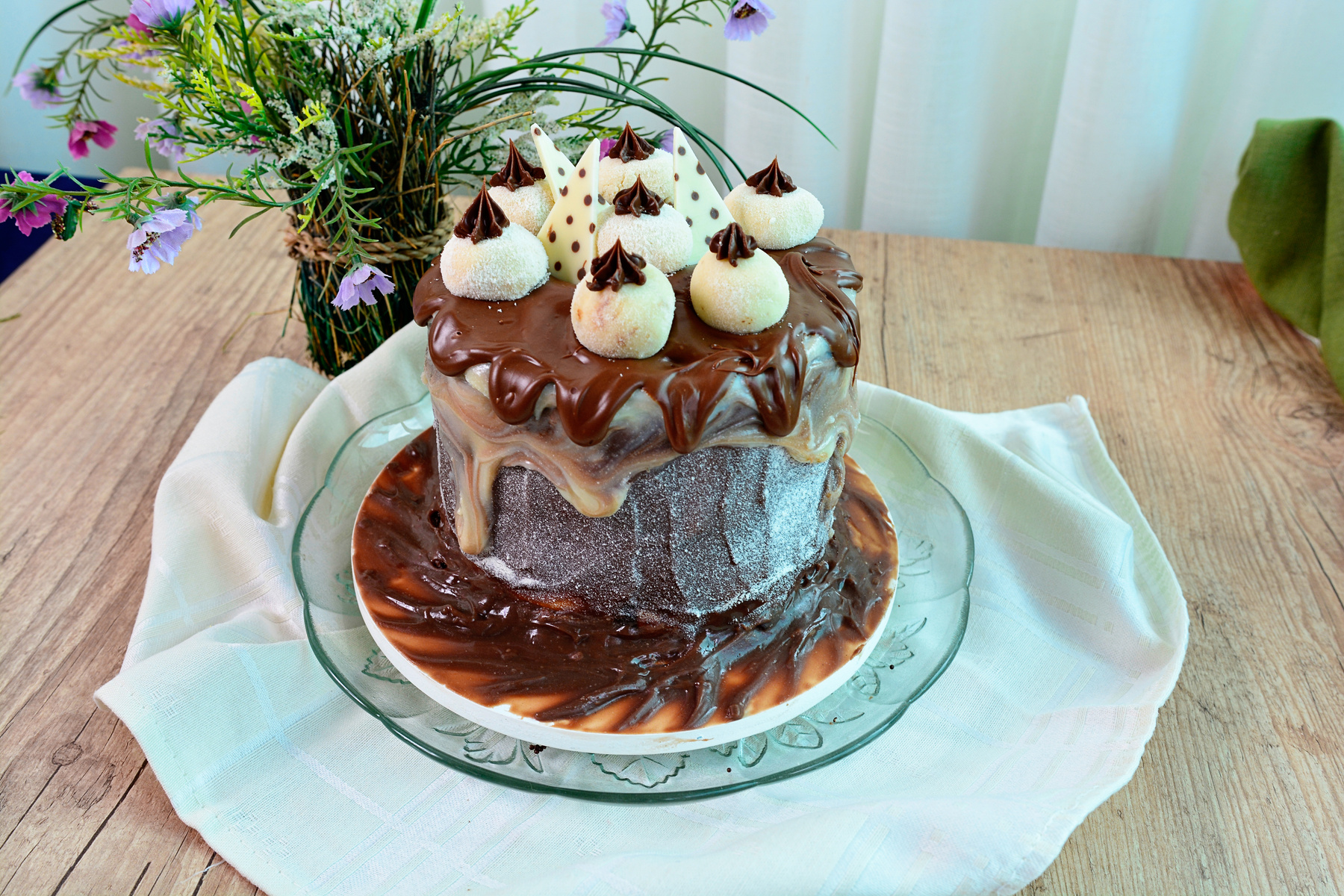 Chocolate Panettone Italian Cake