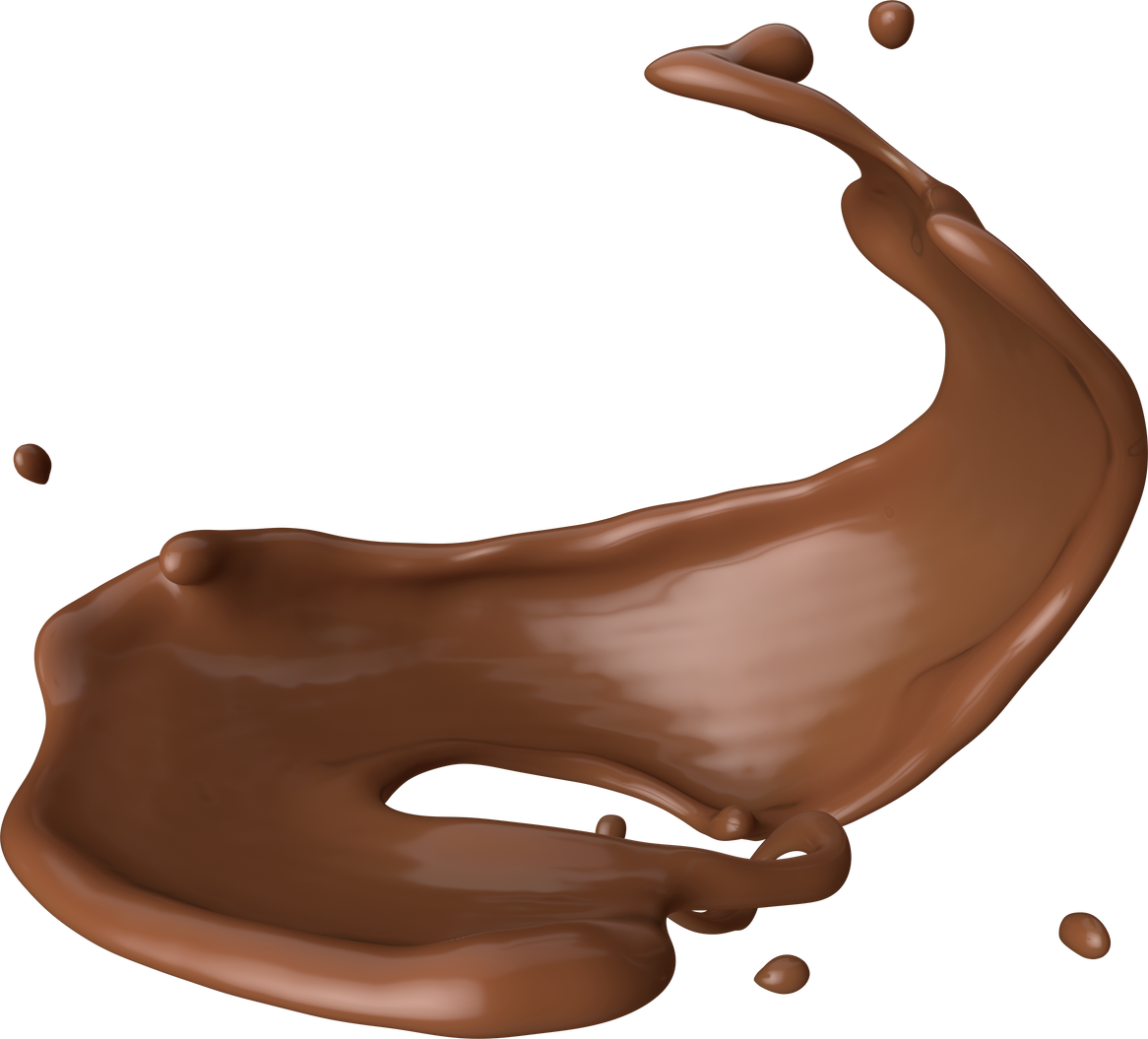 Chocolate Milk Splash 3D Realistic